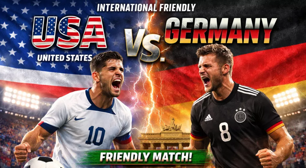 Ultimate Pre-World Cup Showdown: U.S. National Team to Battle 4-Time Champion Germany in 2026

In an electrifying prelude to the 2026 World Cup, the U.S. Men's National Team is set to clash with Germany's finest in a high-stakes friendly match at Chicago's Soldier Field. Will the USMNT defy the odds and triumph over the four-time champions?